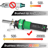 220V Mini Portable Brushless Rework Soldering Station Welding Solder Iron Gun CNC Digital Display Sensor Closed Loop