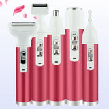 5 In 1 Face Facial Body Hair Removal Lady Shaver Epilator Female Shaving Machine Electric Trimmer Bikini Depilatory
