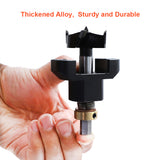KKmoon 35mm Hinge Hole Opener Self-Clamping Hinge Hole Drilling Jig Set Hinge Hole Locator Guide Kit Woodwooking Tools