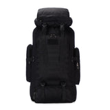 80L Outdoor Camping Hiking Tactical Backpack Large Capacity Military Sports Bag Waterproof For Travelling