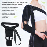 Adjustable Arm Shoulder Sling Elbow Support Immobilizer Breathable Wrist Elbow Forearm Support Strap Injury Sprain Arm Protector