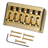 6 String Fixed Electric Guitar Bridge Zinc Alloy String Fixed Bridge for Electric Guitar Bridge Accessories