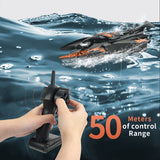 JJRC S6 RC Boat 2.4G Remote Control Speed mini Boat Dual Motors 10km/h 20 min Using time RC Ship Speedboat Electric Toy VS H128