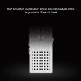 Original C6 Digital Voice Recorder Business Portable Activated Audio Recorder Dictaphone Noise Reduction with USB Support TFCard