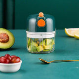 Electric Mini Chopper,Rechargeable Garlic Machine Wireless Fruit Small Mincer Kitchen Mincing for Chili Onion Vegetable