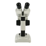 10X/20X 20X/40X Stereo Microscope Binocular Microscope LED Illumination For PCB Soldering Phone Repair Kids Education