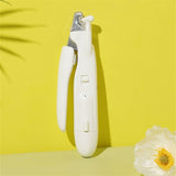 2-In-1 Pet Nail Trimmer Electric Grinder with 2 LED Rechargeable Professional Grooming Tool for Small Medium Large Dogs and Cats