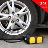Portable Car Air Compressor Pump 12V Electric Digital Tire Inflatable Pump Tire Inflator for Car Bicycles Motorcycle Tire Pump