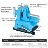Mini Vise Table Bench Suction Vise Plastic  Tabletop Screw Bench Clamp for DIY Jewelry Craft Modeling Electronic Repair Tools