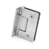 Hardware Hinge 90 Degree Opening 304 Stainless Steel Hinge Wall Mounted Glass Shower Door Hinge 6-12mm Hinge With Clamping Screw