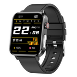 ECG Smart Watch E86 Men IP68 Waterproof 1.7inch Support Blood Oxygen Body Temperature for Android Ios Wristband