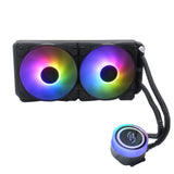 240 Quiet RGB Colorful Water Cooler CPU Cooler CPU Liquid Cooler Fan x99 Processor Cooler for Intel LGA 1155/2011/AMD/AM4