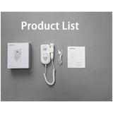 Household Fetal Doppler Portable Baby Heart Rate Display Monitor Baby Health Detector