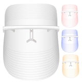 3 Colors LED Facial Mask Photon Therapy Anti-Acne Wrinkle Removal Skin Rejuvenation Face Phototherapy beauty Skin Care Tools