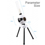Automatic Badminton Service Machine Robot Portable Outdoor Indoor Beginner Ball Pitching Practice Trainer Device-US Plug