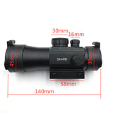 Outerdoor Hunting  3X44 Red Green Dot Sight Scope Tactical Optics Riflescope Fit 11/22mm Rail For Hunting Rifle Air Gun Scopes