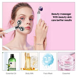 V Face Lifting Electric Facial Massager 3D Face Body Massage Roller Amethyst Eye Massager Skin Care Tool Birthday Gift for Women