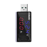 Red+Blue Dual USB Current Voltage Tester DC Digital Battery Charger Voltmeter Ammeter Detector Power Bank Charger Indicator