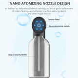 300ml Nano Blue Light Atomizer Steam Machine Handheld Rechargeable Cleaning Sprayer for Home Office School or Garden