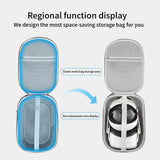 Vr Portable Storage Bag Hard Waterproof Travel Carrying Case Compatible For Pico 4 Quest 2 Vr Glasses Accessories