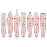 7 IN 1 Waterproof Multi-Part Trim Smooth and Painless Lady Electric Shaver Epilator Fine Eyebrows Washing Instrument with box