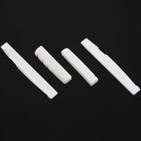 20 Sets of 40Pcs 6 String Acoustic Guitar Bone Bridge Saddle and Nut Made of Real Bone
