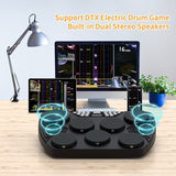 Electronic Drum Compact Size USB Foldable Silicon Drums Set Digital Drum Kit 7-In-1 Portable Electronic Drum Kit US Plug