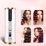 For Hair Curling Iron Curl Waves Ceramic Curly Rotating Styler1 Women Electric Tool Automatic Hair Curler Wireless Corrugation
