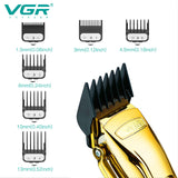Professional combo kit hair clipper electric hair trimmer for men rechargeable beard hair cutting machine haircut metal handle