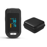 Household Finger Oximeter SpO2 Blood Oxygen Saturation Meter PR Heart Rate Monitor OLED Chargeable Pulse Oximeter Oximetro