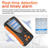 X γ Radiation Dosage Equivalent Monitor TFT Color Electromagnetic Radiation Detector Real Time Monitoring Exceedance Alarm