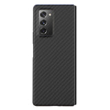Carbon Fiber Phone Cover For Samsung Galaxy Z Fold2 Case Aramid Fiber Cover Case No Adhesive Needed Fold Shell
