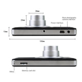 Car DVR HD 4 Inch Dual Lens Image 1080P Hidden Wide Angle Driving Recorder Dash Cam IPS Dual Lens Support Reversing Dual Cam