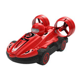 New 2.4G RC Water Land Amphibious 2 in1 Hovercraft Speedboat Drift 1:5 Car Waterproof Recharge High Speed Car Toys For Boy Gift