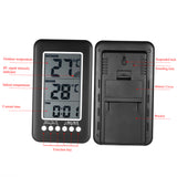 KKMOON LCD Wireless Indoor/Outdoor Digital Thermometer Clock Temperature Meter Weather StationTemperature Tester Testing Tools