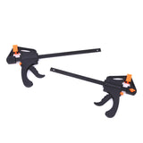 Spreader Work Bar Clamp F Clamp Gadget Tool DIY Hand Speed Squeeze Quick Ratchet Release Clip Kit Wood Working