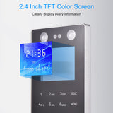Face Recognition Fingerprint Password Attendance Machine Access Control Time Clock Recorder ID Card Device Checking-in Recorder