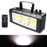 ALIEN RGB White DJ Disco Strobe Lights 40W 60W 80W 100W Remote Control Sound Flash Party Wedding Holiday Stage Lighting Effect