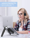 Laptop Stand Adjustable Angle Portable Notebook Cooling Support Tablet Holder Foldable