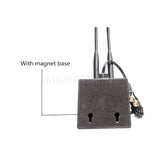 5G Dual Band WiFi Antenna High Gain 6DBi Omni Directional RP-SMA Plug Connector with Magnetic Base for Wireless Router