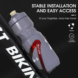 WEST BIKING PC Ultralight Bicycle Bottle Holder Rack MTB Mountain Road Bike Water Cup Holder Cycling Bracket Kettle Fixed Cage