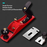 Handheld Bench Planer Wood Planer Woodworking Tools with Blade for Woodworking Crafts Making Repair Wooden Furniture
