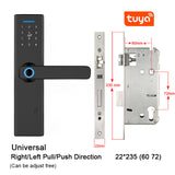 WIFI Tuya Smart Door Lock Smart Lock Fingerprint Door Lock Password IC Card Door Lock APP Remotely Fechadura Digital Door Lock