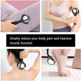 Hand-held Stainless Steel Ice Roller Massager With Handle Relieve Muscles And Invigorate Blood Circulation Soothing Health
