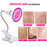 Beauty 660nm 850nm Red Light Therapy for Full Body Facial Rejuvenating Skin Care Blue Light Acne Treatment Physical Therapy Lamp