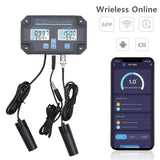 6 in 1 Digital Wifi Water Quality Tester PH/EC/TDS/SALT/G.S/Temp Meter Water Analyzer APP Smart Control Online Remote Monitoring