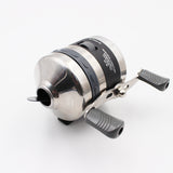 BL25 Fishing Reels Stainless Steel Metal Wheel Closed Fishing Wheel Spinning Fishing Reel for Slingshot Shooting Fish with Dart