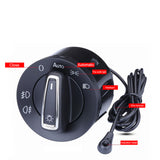 Car Headlight Fog Lamp Switch Headlamp Switch Car Accessorie for Volkswagen Golf Mk4 Passat B5 Polo Car Styling Accessories
