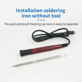 75W High Power Electrostatic Protections 200-480℃ Temperature Adjustment Soldering Station and Electric Soldering Iron Set