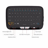 H18 Mini Wireless Keyboard Full Screen Large Touchpad Air Mouse For Windows &amp; Android System #244025